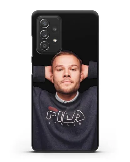 Чехол с изображнием Макс Корж силиконовый для Samsung Galaxy A53