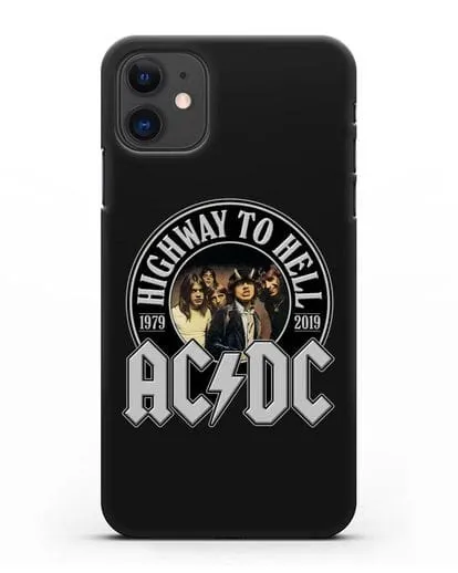 Чехол AC/DC Highway to Hell силиконовый для iPhone 11