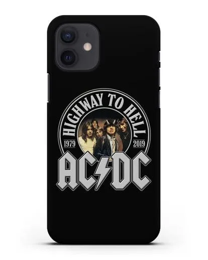 Чехол AC/DC Highway to Hell силиконовый для iPhone 12