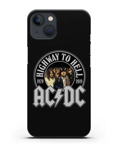 Чехол AC/DC Highway to Hell силиконовый для iPhone 13