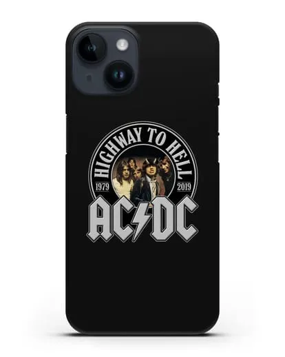 Чехол AC/DC Highway to Hell силиконовый для iPhone 14