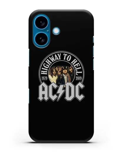Чехол AC/DC Highway to Hell силиконовый для iPhone 16