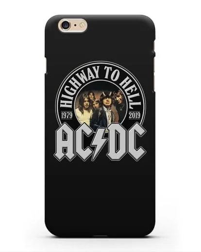 Чехол AC/DC Highway to Hell силиконовый для iPhone 6 Plus