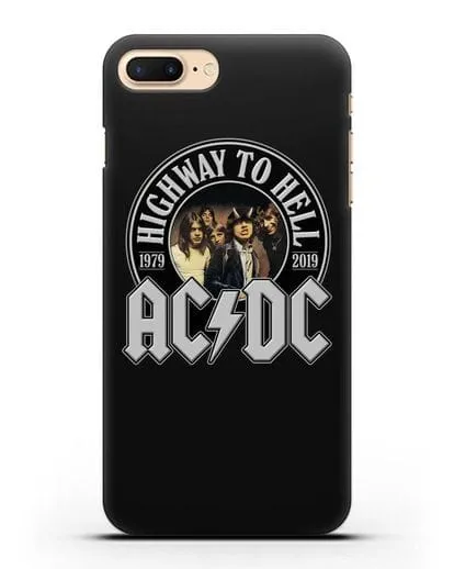 Чехол AC/DC Highway to Hell силиконовый для iPhone 8 Plus