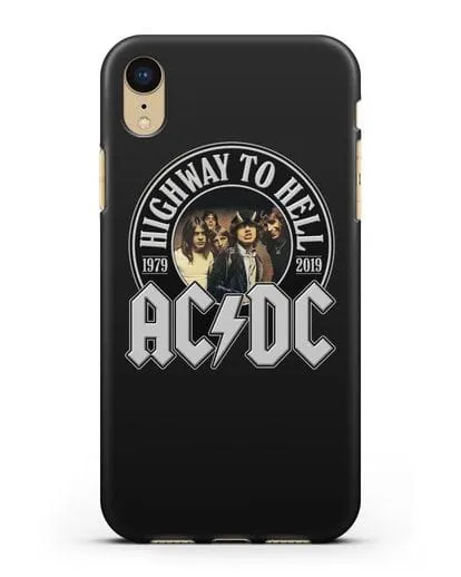 Чехол AC/DC Highway to Hell силиконовый для iPhone XR