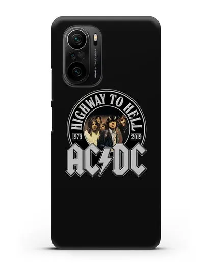 Чехол AC/DC Highway to Hell силиконовый для Xiaomi Poco F3 Pro