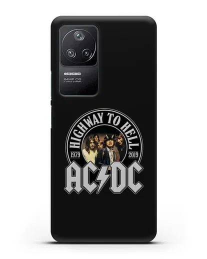 Чехол AC/DC Highway to Hell силиконовый для Xiaomi Poco F4