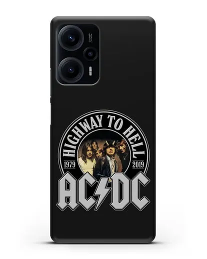 Чехол AC/DC Highway to Hell силиконовый для Xiaomi Poco F5