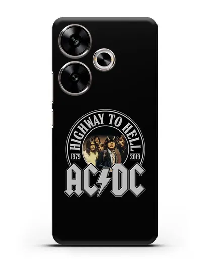 Чехол AC/DC Highway to Hell силиконовый для Xiaomi Poco F6