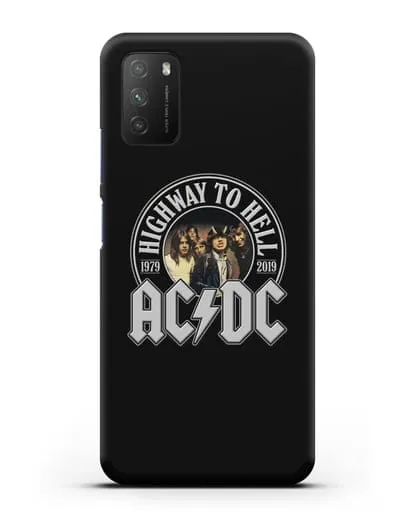 Чехол AC/DC Highway to Hell силиконовый для Xiaomi Poco M3