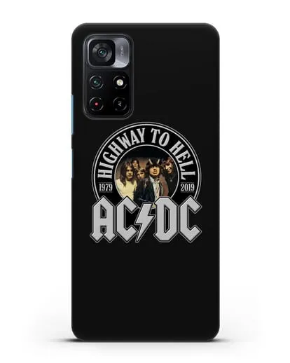 Чехол AC/DC Highway to Hell силиконовый для Xiaomi Poco M4 Pro 5G