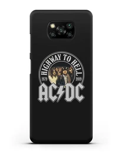 Чехол AC/DC Highway to Hell силиконовый для Xiaomi Poco X3