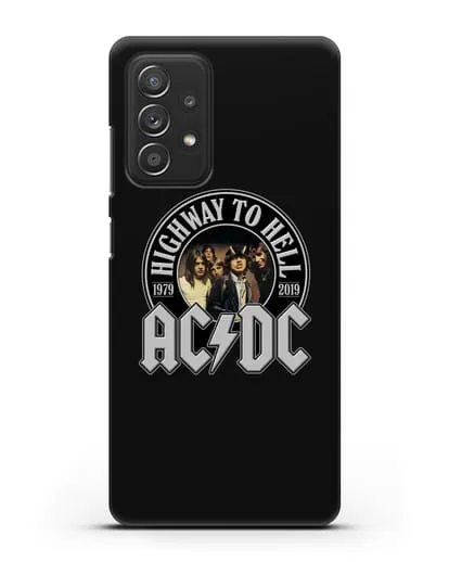 Чехол AC/DC Highway to Hell силиконовый для Samsung Galaxy A53