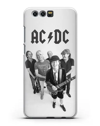 Чехол с фотографией группы AC/DC силиконовый для Honor 9