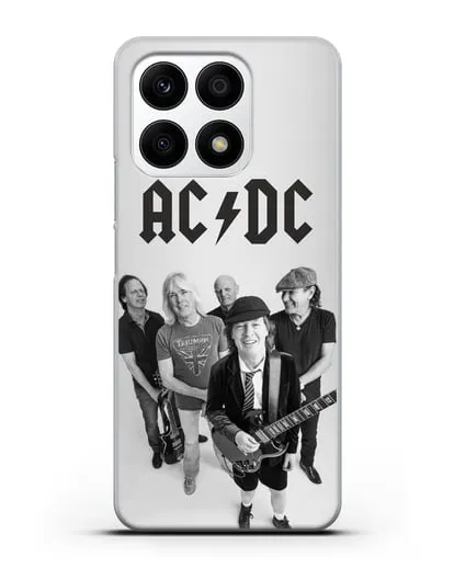 Чехол с фотографией группы AC/DC силиконовый для Honor X8a