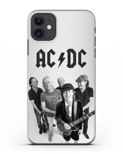 Чехол с фотографией группы AC/DC силиконовый для iPhone 11