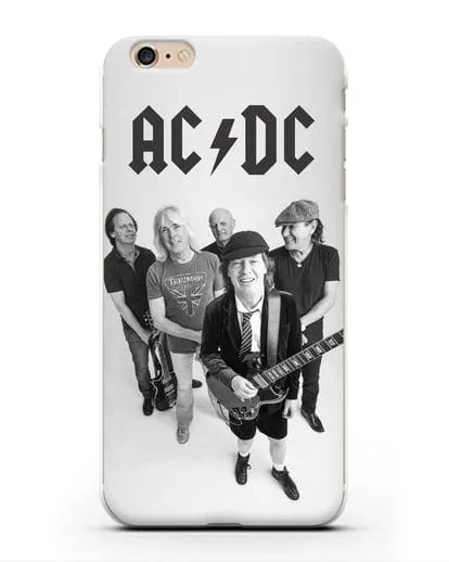 Чехол с фотографией группы AC/DC силиконовый для iPhone 6 Plus