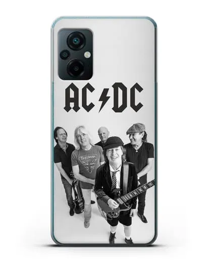 Чехол с фотографией группы AC/DC силиконовый для Xiaomi Poco M5