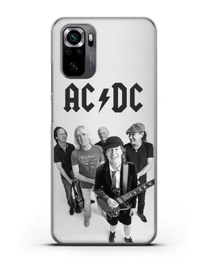 Чехол с фотографией группы AC/DC силиконовый для Xiaomi Poco M5s
