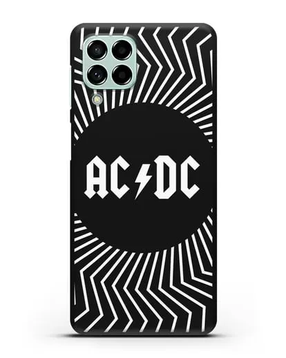 Чехол с символикой AC/DC силиконовый для Samsung Galaxy M53 [SM-M536]