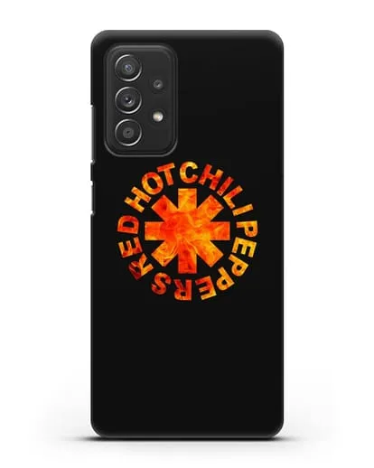 Чехол с логотипом Red Hot Chili Peppers силиконовый для Samsung Galaxy A53