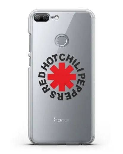 Чехол с символикой Red Hot Chili Peppers силиконовый для Honor 9 Lite
