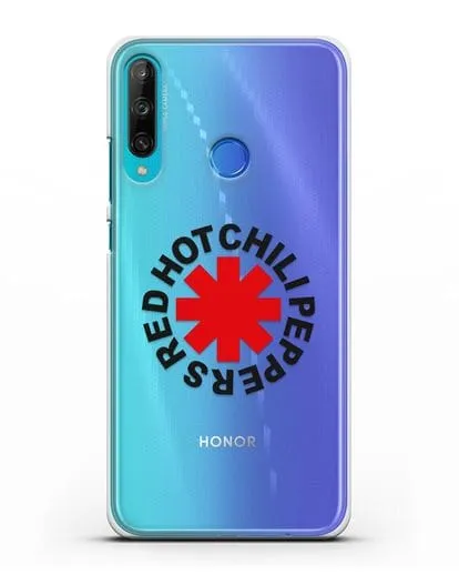 Чехол с символикой Red Hot Chili Peppers силиконовый для Honor 9C