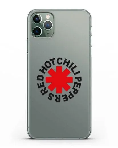 Чехол с символикой Red Hot Chili Peppers силиконовый для iPhone 11 Pro