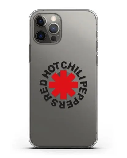 Чехол с символикой Red Hot Chili Peppers силиконовый для iPhone 12 Pro