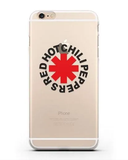 Чехол с символикой Red Hot Chili Peppers силиконовый для iPhone 6s Plus