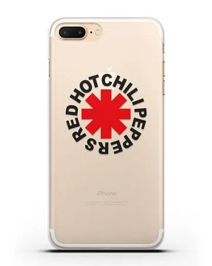 Чехол с символикой Red Hot Chili Peppers силиконовый для iPhone 7 Plus
