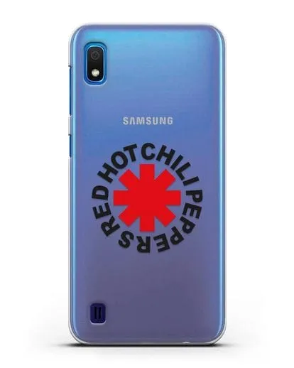 Чехол с символикой Red Hot Chili Peppers силиконовый для Samsung Galaxy A10 [SM-A105F]