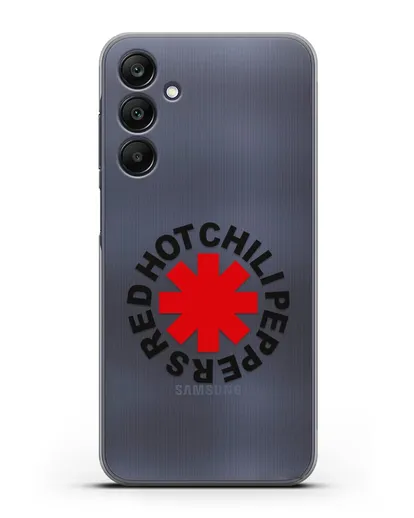 Чехол с символикой Red Hot Chili Peppers силиконовый для Samsung Galaxy A25 [SM-A256]