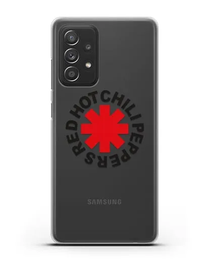 Чехол с символикой Red Hot Chili Peppers силиконовый для Samsung Galaxy A53