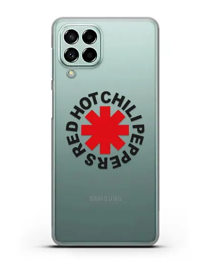 Чехол с символикой Red Hot Chili Peppers силиконовый для Samsung Galaxy M53 [SM-M536]