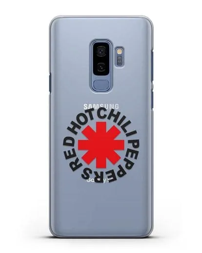 Чехол с символикой Red Hot Chili Peppers силиконовый для Samsung Galaxy S9 Plus [SM-G965F]