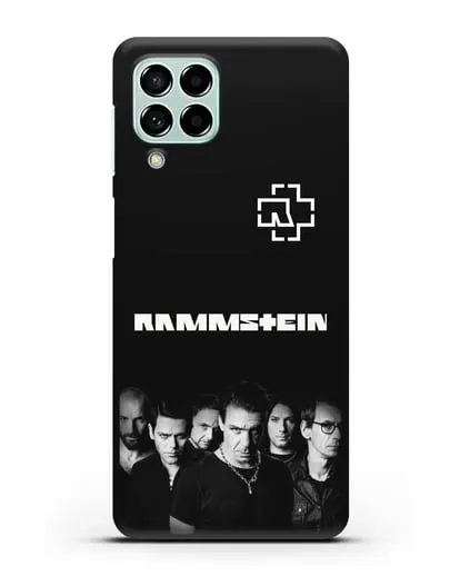 Чехол с фотографией группы Rammstein силиконовый для Samsung Galaxy M53 [SM-M536]