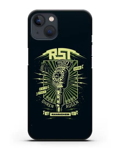 Чехол Rammstein Radio силиконовый для iPhone 13