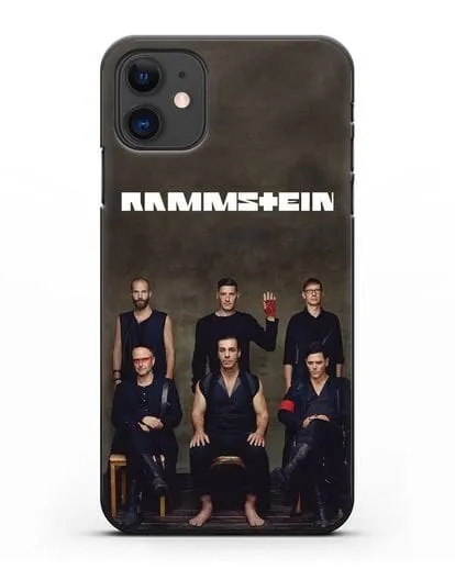 Чехол с фотографией Rammstein силиконовый для iPhone 11