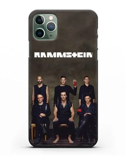 Чехол с фотографией Rammstein силиконовый для iPhone 11 Pro Max