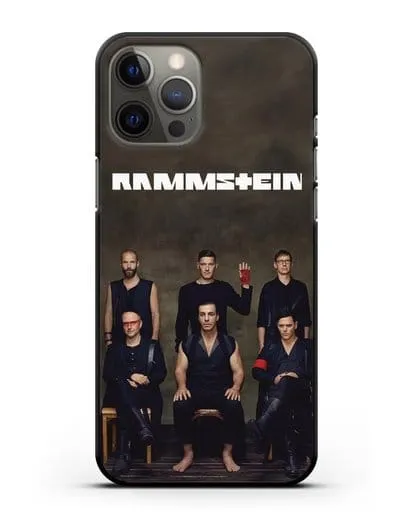 Чехол с фотографией Rammstein силиконовый для iPhone 12 Pro Max