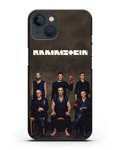 Чехол с фотографией Rammstein силиконовый для iPhone 13 Mini
