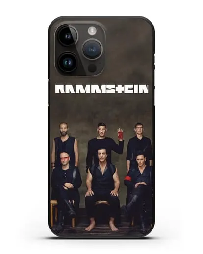 Чехол с фотографией Rammstein силиконовый для iPhone 14 Pro Max