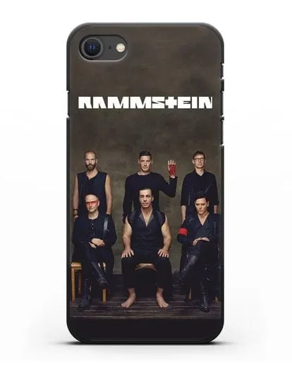 Чехол с фотографией Rammstein силиконовый для iPhone SE 2020