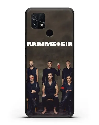 Чехол с фотографией Rammstein силиконовый для Xiaomi Poco C40