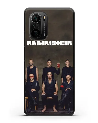 Чехол с фотографией Rammstein силиконовый для Xiaomi Poco F3 Pro