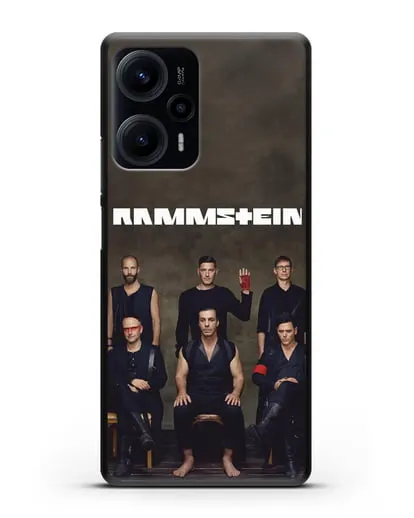 Чехол с фотографией Rammstein силиконовый для Xiaomi Poco F5