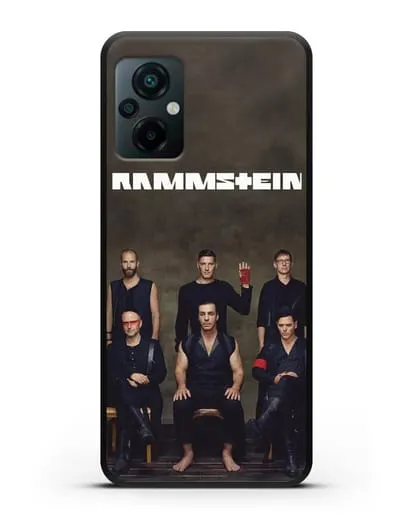 Чехол с фотографией Rammstein силиконовый для Xiaomi Poco M5