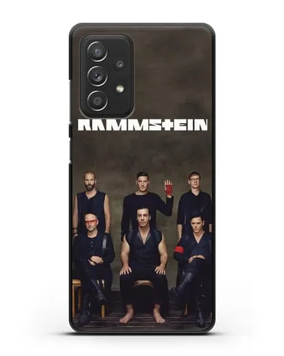Чехол с фотографией Rammstein силиконовый для Samsung Galaxy A53