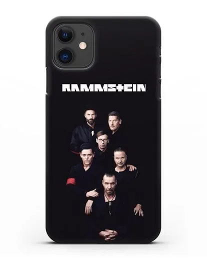 Чехол с картинкой группы Rammstein силиконовый для iPhone 11